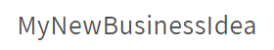 MyNewBusinessIdea